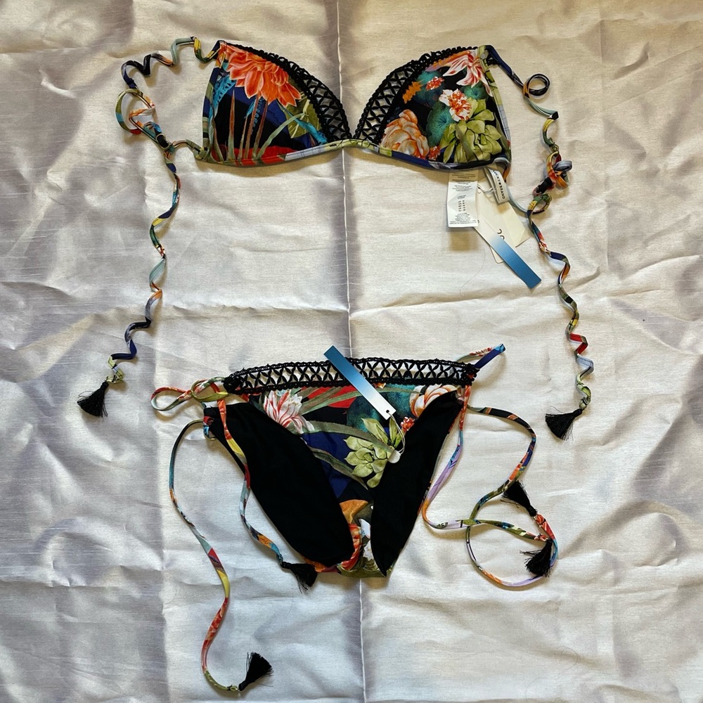 Colorful Flower Bikini